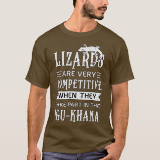 T-shirt Lizard Reptiles Reptile Gecko Animal drôle Cadeau