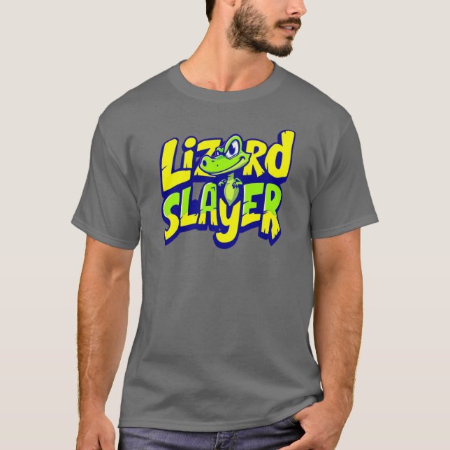 T-shirt Lizard Slayer (Devant)