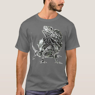 T-shirt Lizard Terrarium Fracté Motif Reptiles Li Fracté