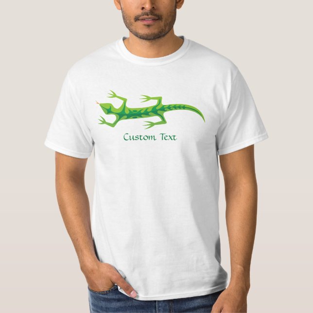 T-shirt Lizard vert (Devant)