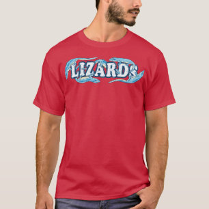 T-shirt Lizards bleus