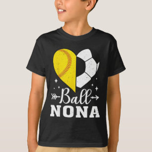 T-shirt Ll Nona Drôle Softll Soccer Nona