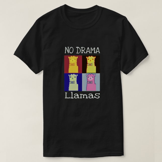 T-shirt Llama (Design devant)