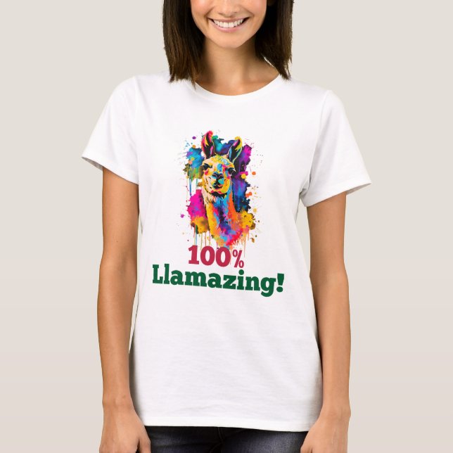 T-shirt Llama (Devant)