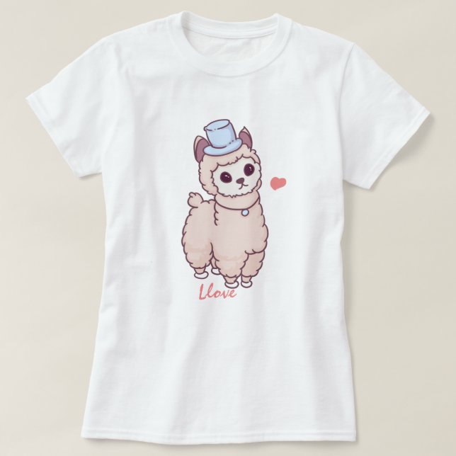 T-shirt Llama (Design devant)