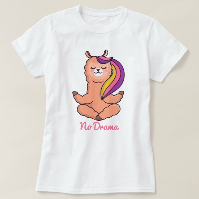 T-shirt Llama (Design devant)