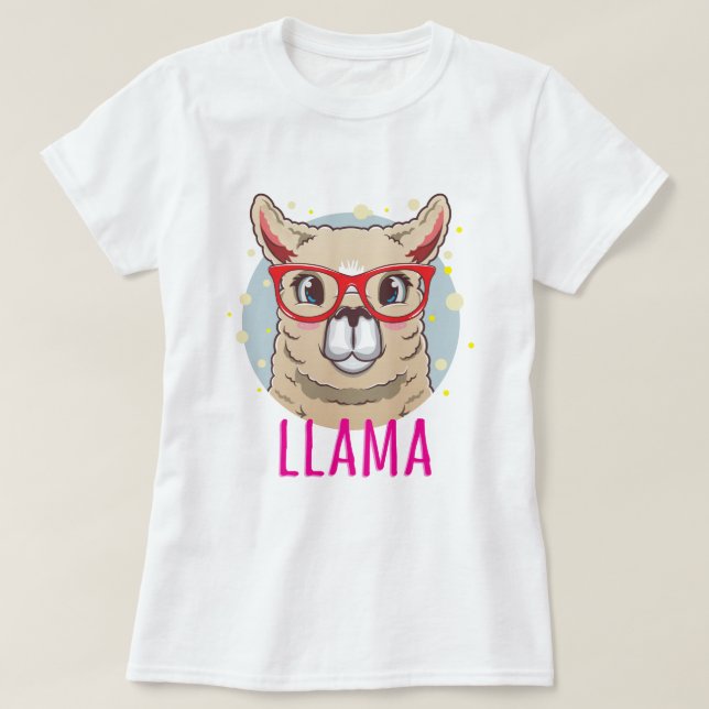 T-shirt Llama (Design devant)