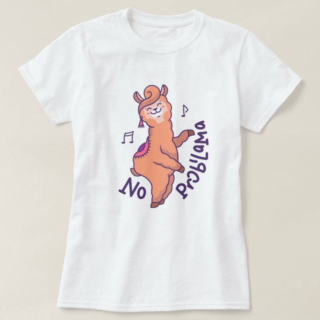 T-shirt Llama (Design devant)