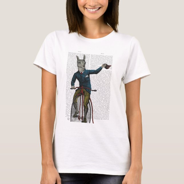 T-shirt Llama à vélo (Devant)