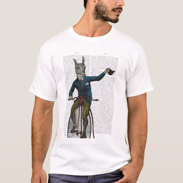T-shirt Llama à vélo (Devant)