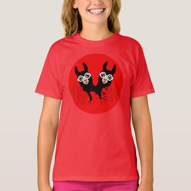 T-shirt Llama Alpaca 18 décembre (Devant)