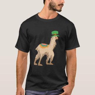 T-shirt Llama Alpaca Saint-Patricks