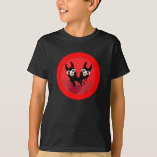 T-shirt Llama Alpaca Twin Boy Brothers