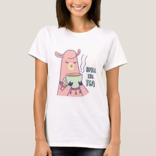 T-shirt llama Boit Du Thé