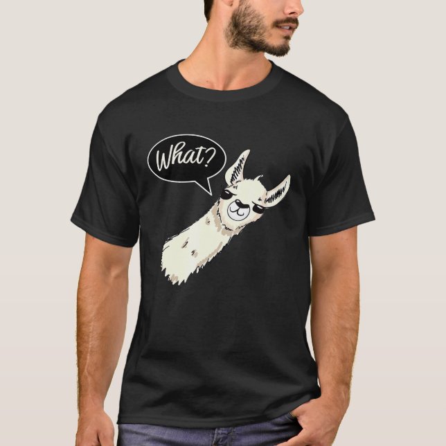 T-shirt Llama dit Quel Design (Devant)