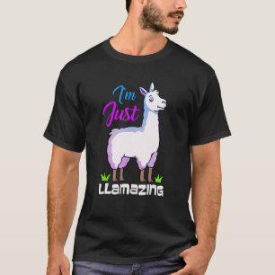 T-shirt Llama Drôle Alpaga Llamas Enfants Filles Femmes