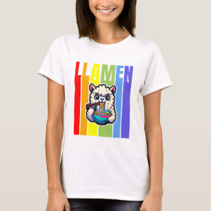 T-shirt Llama drôle Cadeaux Pour Elle Cute Lla