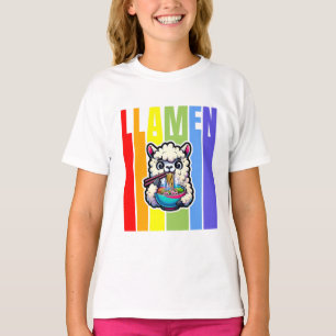 T-shirt Llama drôle Cadeaux Pour Elle Cute Lla