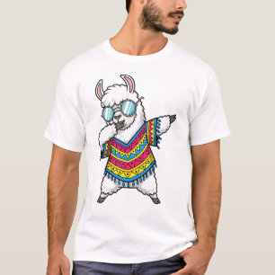 T-shirt Llama Drôle Mignon Danse Dab