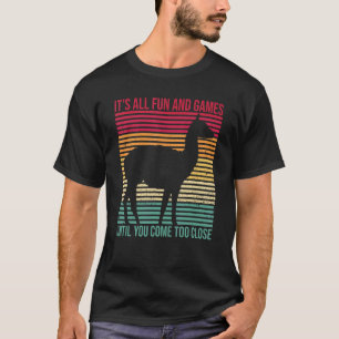 T-shirt Llama Drôle Pour Un Lama