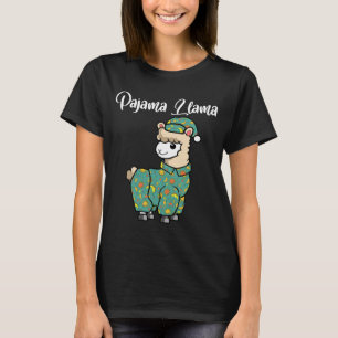 T-shirt Llama drôle pyjama lama heure du coucher pyjama al