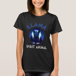 T-shirt Llama est mon Esprit Animal Alpaca Lover Hommes Fe