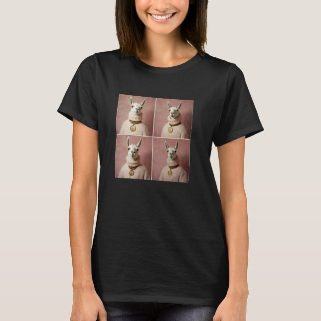 T-shirt Llama Funny (Devant)