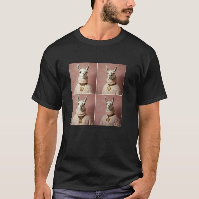 T-shirt Llama Funny (Devant)