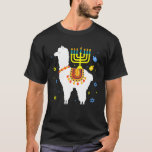 T-shirt Llama Hanoukka Happy Hanoukka Llama Lover Chanukah<br><div class="desc">Llama Hanoukka Happy Hanoukka Llama Lover Chanukah</div>