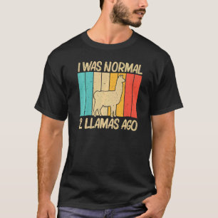T-shirt Llama Hommes Femmes Llama Ferme Animal