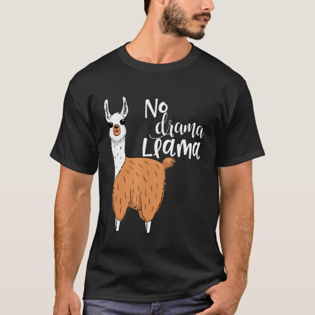 T-shirt Llama Llama Costume Llama Pyjama Pas de Drama Llam (Devant)