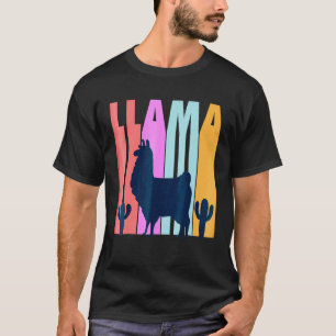 T-shirt Llama Llama Pérou coloré