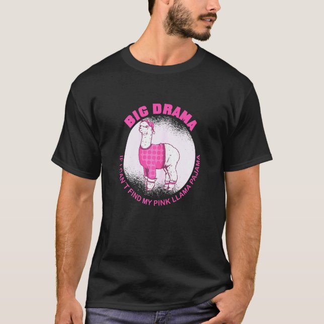 T-shirt Llama Llama Pyjama Sommeil Alpaca (Devant)