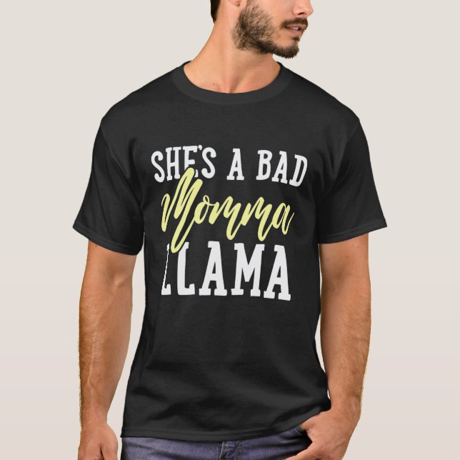 T-shirt Llama Maman Mama (Devant)