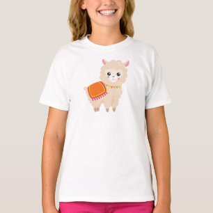 T-shirt Llama mexicaine, Llama mignonne, Alpaca mignonne,