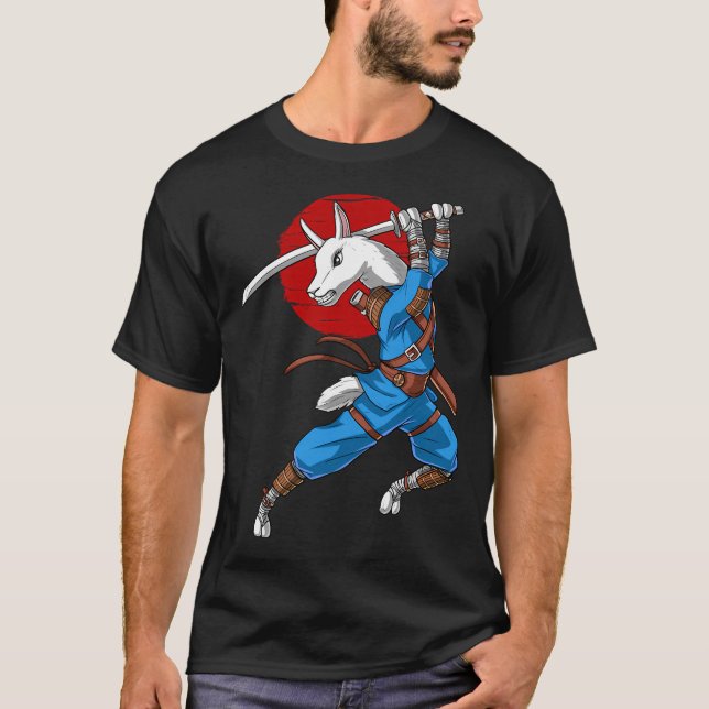 T-shirt Llama Ninja Samouraï (Devant)