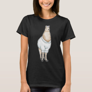 T-shirt Llama Nurse Heart
