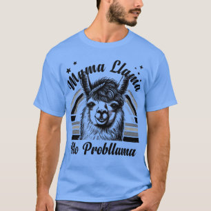 T-shirt Llama Pas De Probllama Drôle Mignonne Design