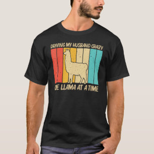 T-shirt Llama pour femmes filles lama animal de ferme