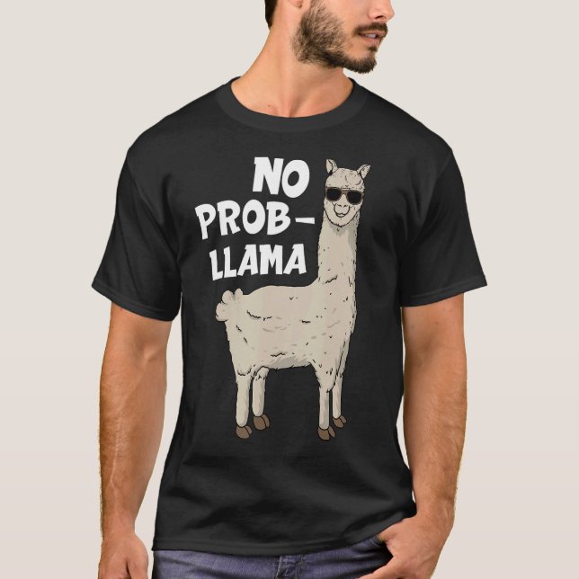 T-shirt Llama Pour Hommes Femmes Enfants Llama Alpaca Anim (Devant)