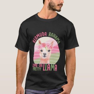 T-shirt Llama Rétro Mignon