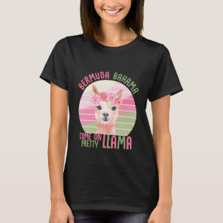 T-shirt Llama Rétro Mignon