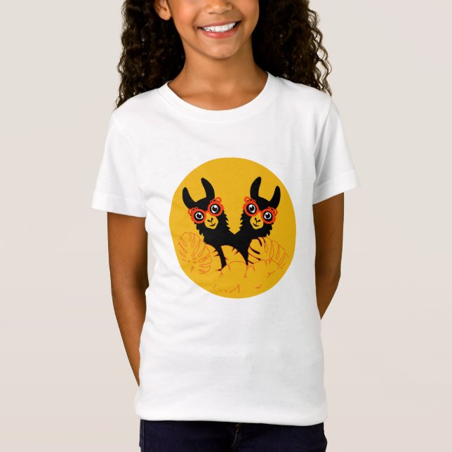 T-Shirt Llama Sisters (Devant)