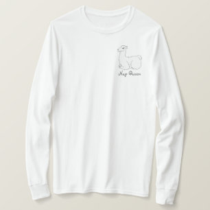 T-shirt Llama Sleepy Queen