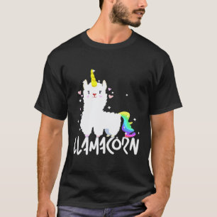 T-shirt Llamacorn pour les amoureux de lama licorne alpaga