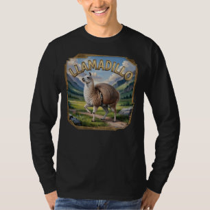 T-shirt Llamadillo Photographie Combo Créature Drôle