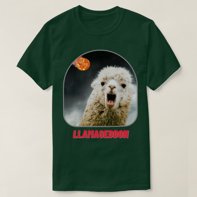 T-shirt Llamageddon (Design devant)