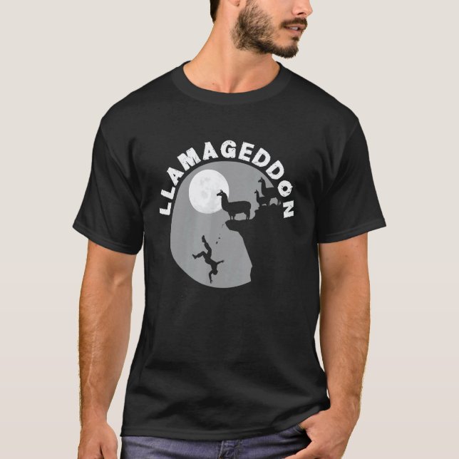 T-shirt Llamageddon Lama (Devant)