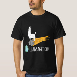 T-shirt Llamageddon Llama Armageddon Pun.