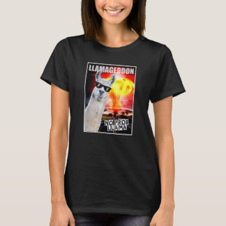 T-shirt Llamageddon Pas De Problème Maigre Graphique